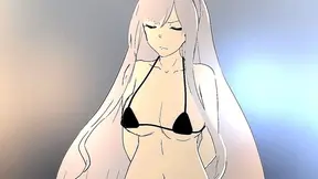 Hentai Anime Babe Shakes Her Juicy Boobs Seductively