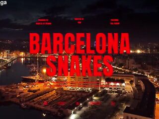 Sheila Ortega and Snakes Barcelona