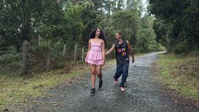 i touched a stranger s butt in the woods, and this was her reaction.