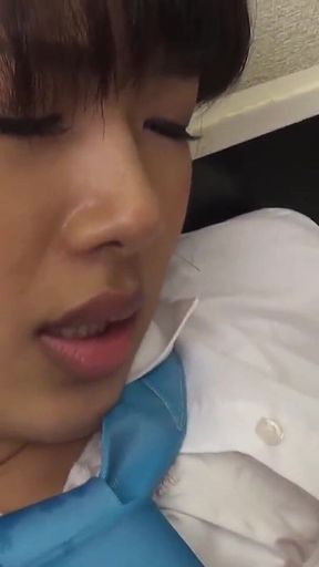 Japanese Saleswomen Scene-1_beautiful Japanese Mayuka Momota Fucking in the Store's Warehouse