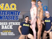 Hottie Pledges Stand Up To Master, Fuck n' Suck - Des Irez, Max Lorde - NextDoorTwink