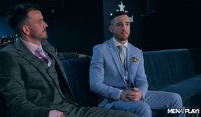 elegant gentlemen closing deals