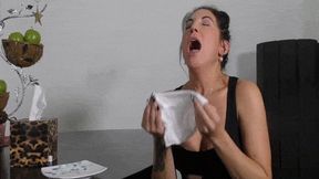 Raven Sneezing wmv