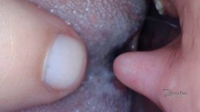 A finger near to my uvula