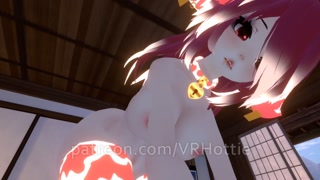 Hot Horny Cow Girl Wakes You Up AT Spa Red Head Sauna Face Sit Belly Piercing POV Lap Dance