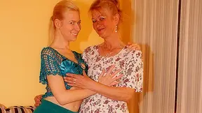 Two Blonde Old And Legal-age Lesbians Have Fun - MatureNL