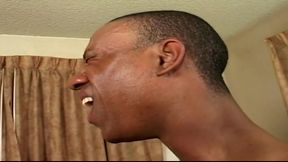 Very, Very, Very black Fat fucking...cum on face