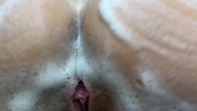 Step mom SlimthickVic creampied in the shower