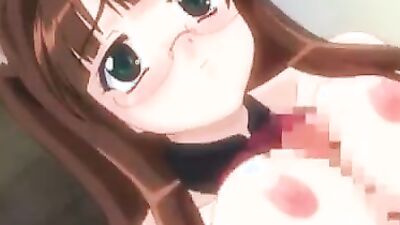Deeptroath, the anime sex goddess, gives a wild blowjob in VR