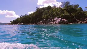 Risky beach sex paradise island