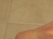 Corrida de cerca usando anillo vibrador de pene al aire libre