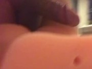 Trying to fuck fake ass