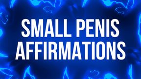 Small Penis Affirmations for Tiny Dick Losers