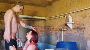I Fucked a Village Whore Right in the Barn Where She Was Doing Laundry