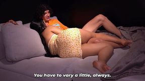 Stepsiblings finally get to fuck at home all alone when no ones watching her fantasy brought to life