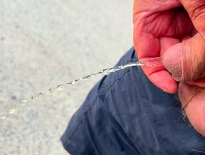 Me pissing in public