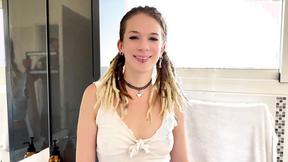 ”Eva, 30, likes to be the center of attention of these gentlemen...”