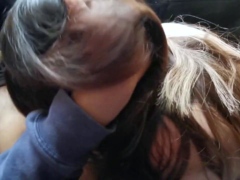 Big-Ass Latina Stepdaughter Fucked in the Car