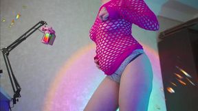 hairypussyangel - update #7 - cyberpunk 2077 cosplay cyborg girl blue hair, hairy pussy dirty ass great orgasm - jul 05, 2024