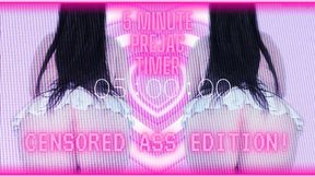 5 minute prejac timer: censored ass edition! (1080 WMV)