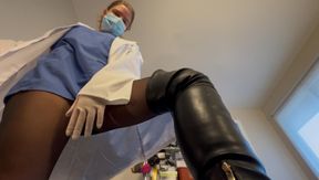 Leather Boot Dentist Steps on You