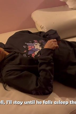 Her Stepbrother Catches Her Masturbating, so She Gets Down on Her Knees to Suck His Thick Cock so He Won't Tell Anyone.