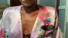 Sensual Ebony ASMR Jerk Off Instruction
