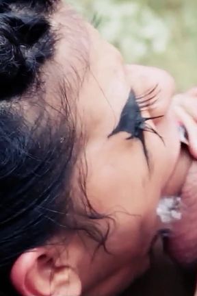 Big Tit Cosplay MILF Yoha Fucked Outdoors by a Thick Cock