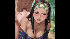 ai Image One Piece Belladonna Hen