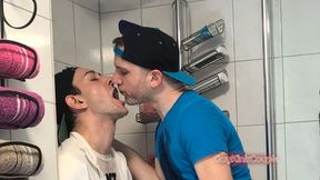 Sportswear Piss Fuck in the Shower