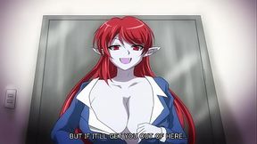 Hentai Lesbian Vampires Seduce Each Other On A Red-Eye Flight Anime