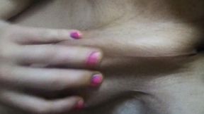 Playing with My Thick Delicious Hard Clitty (no Audio)