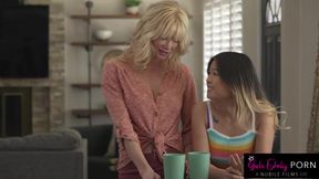 Stunning Blonde Serene Tempts with Sweet Words in S2:E11 - A Romantic Encounter!