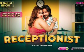 Hot and Sexy Receptionist with Big Boobs and Indian Muscular Boy Having Sex in Hotel Room