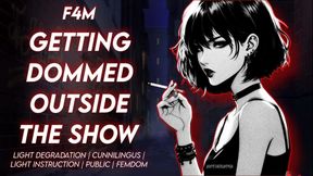 Goth girl gets dominated in audio POV