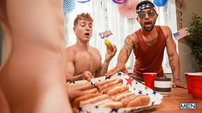 ”Fourth of July a la gay porn - Finn Harding & Felix Fox”