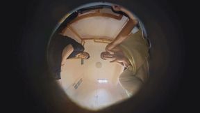 VR360 ANNA MOMO flattens the dwarf's buttocks