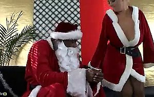 katie  kox -  bad  santa  and  his  ho  ho  ho ( interracial)