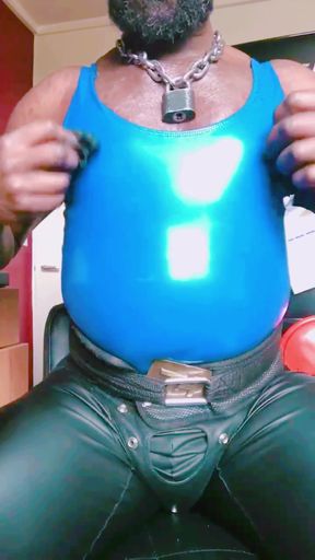 Blue Latex Verbaltit Rub