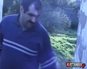 Turkish hot spring gangbang with Sahin K's amateur friends