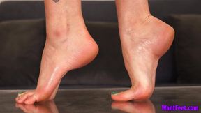 Stunning High Arched Feet - 4K MP4
