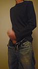 skiny guy masturbating