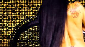 POV blowjob action from sexy tattooed babe