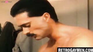 Mustache Man's Passionate Lovemaking Session with Hot Blonde Babe