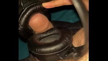 HD headphones fuck and cum