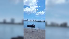 Sucking & Fucking My Jetski Instructor's Dick on the Beach