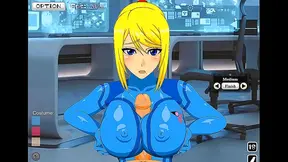 Samus Craves Hot Titty Fuck Pleasure in Steamy Animated Encounter