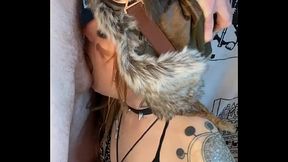 TANK GIRL LOVES TO GAG ON YOUR KNOB