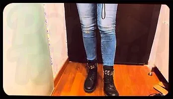 Seductive Foot Fetish Tease with Smelly Socks