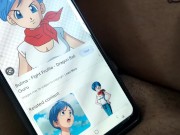 I DRAW BULMA OF DRAGON BALL Z